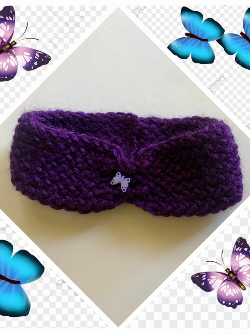 Knitted Headband, Ear Warmer, Hand Knit Headband Hair Accessory